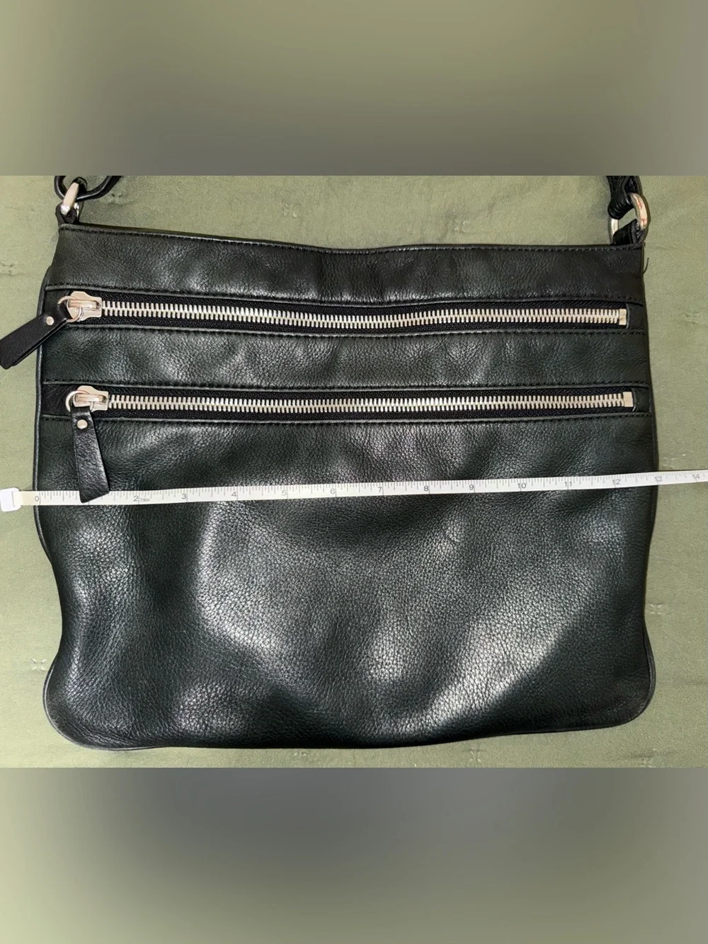 margot Black Exterior with Beige Interior Crossbody Bag